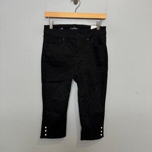WHITE HOUSE BLACK MARKET black capri pants size 2 Short